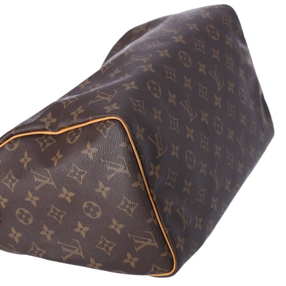 Louis Vuitton Speedy 30 Monogram Duffle Handbag M41526 Canvas - Picture 5 of 8
